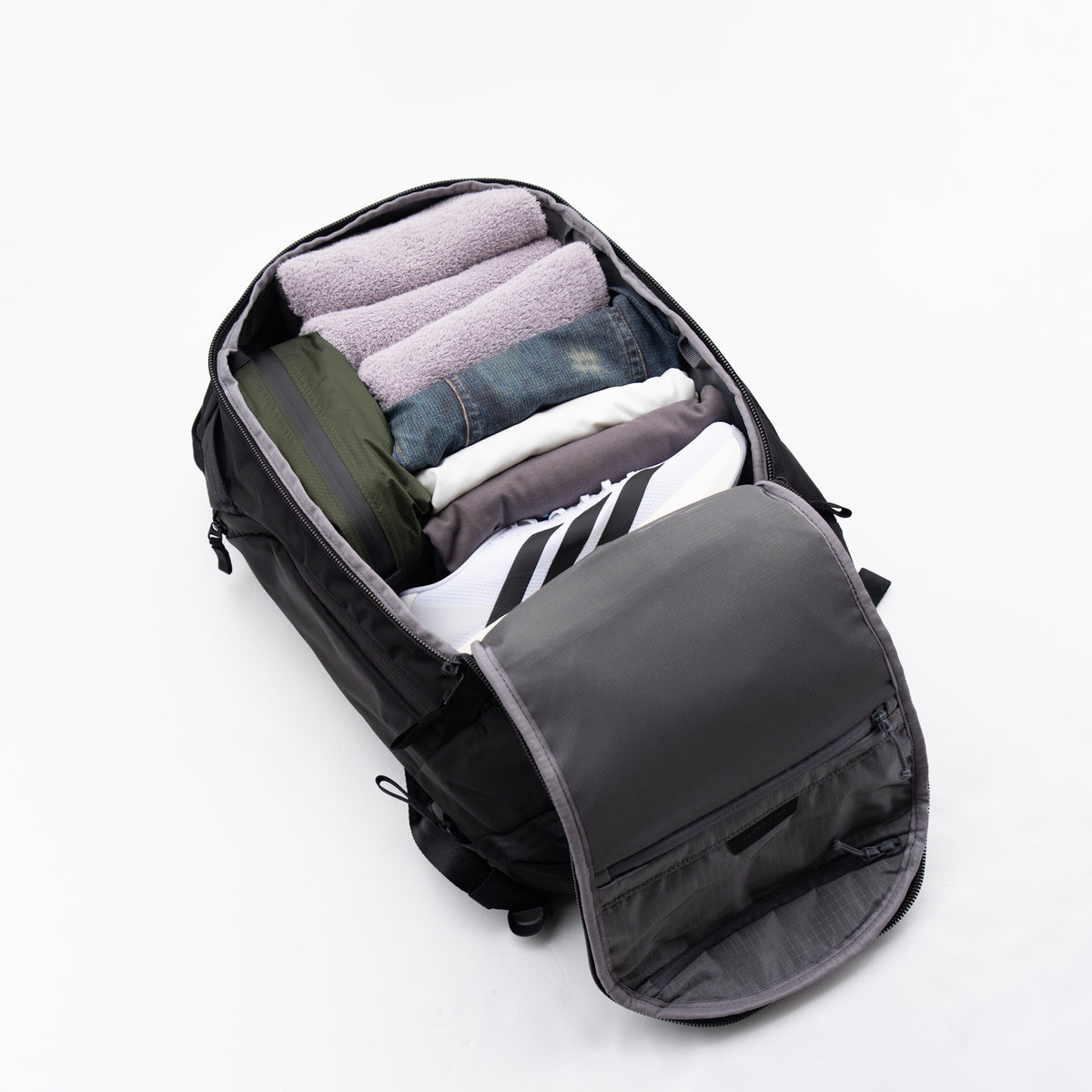 ABLE CARRY Max Backpack（Ripstop Black）
