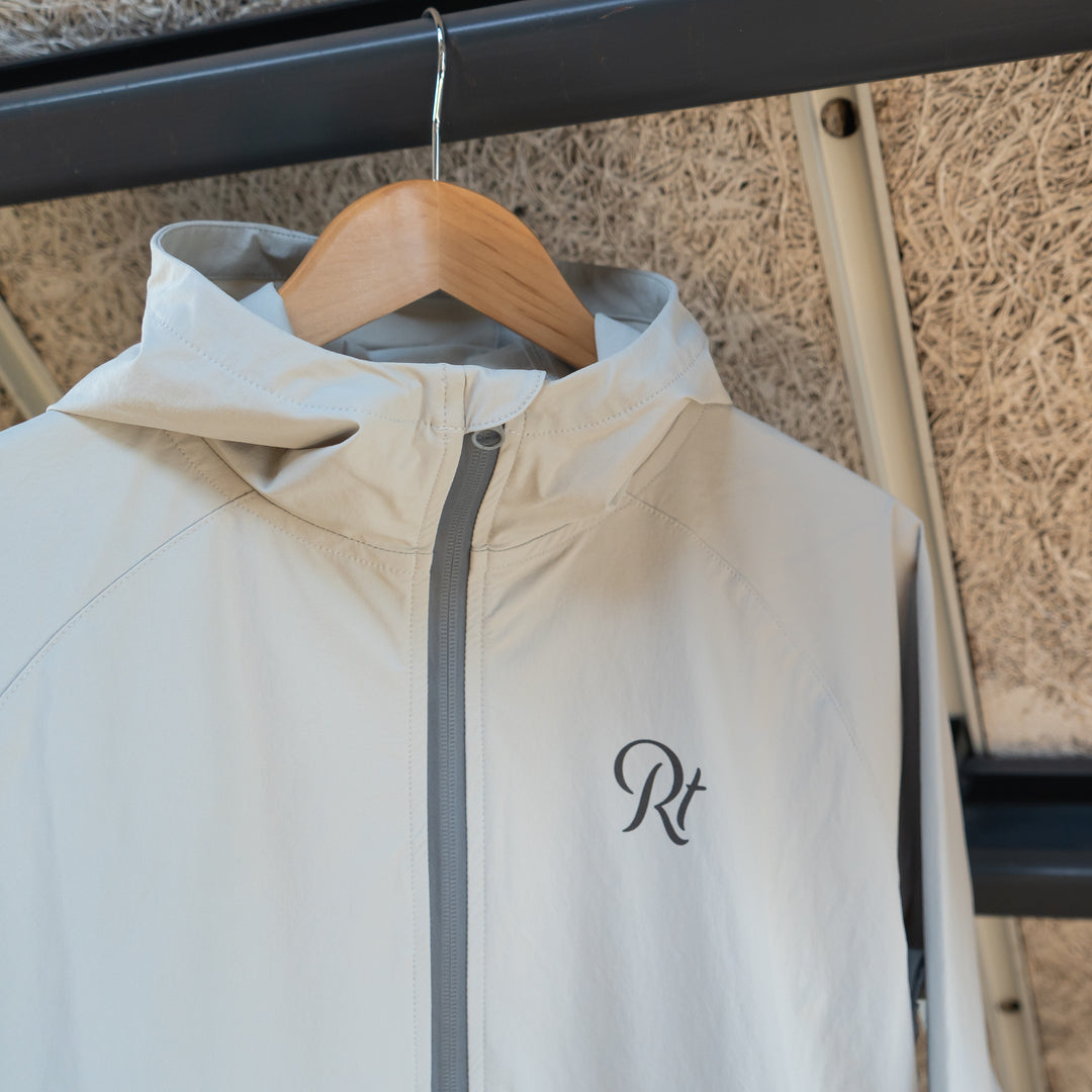【展示サンプル】THE RUNNING JACKET by Runtrip Full Zip (Gray)