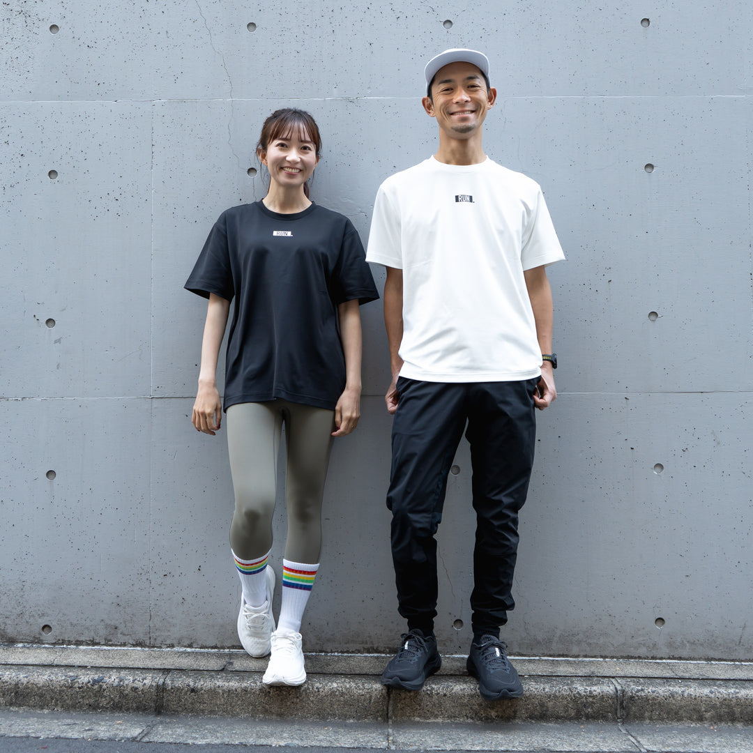 FIELDSENSOR 秒乾 Tee (Relaxed Fit) EAT DRINK SLEEP RUN / “STREET” RUN.