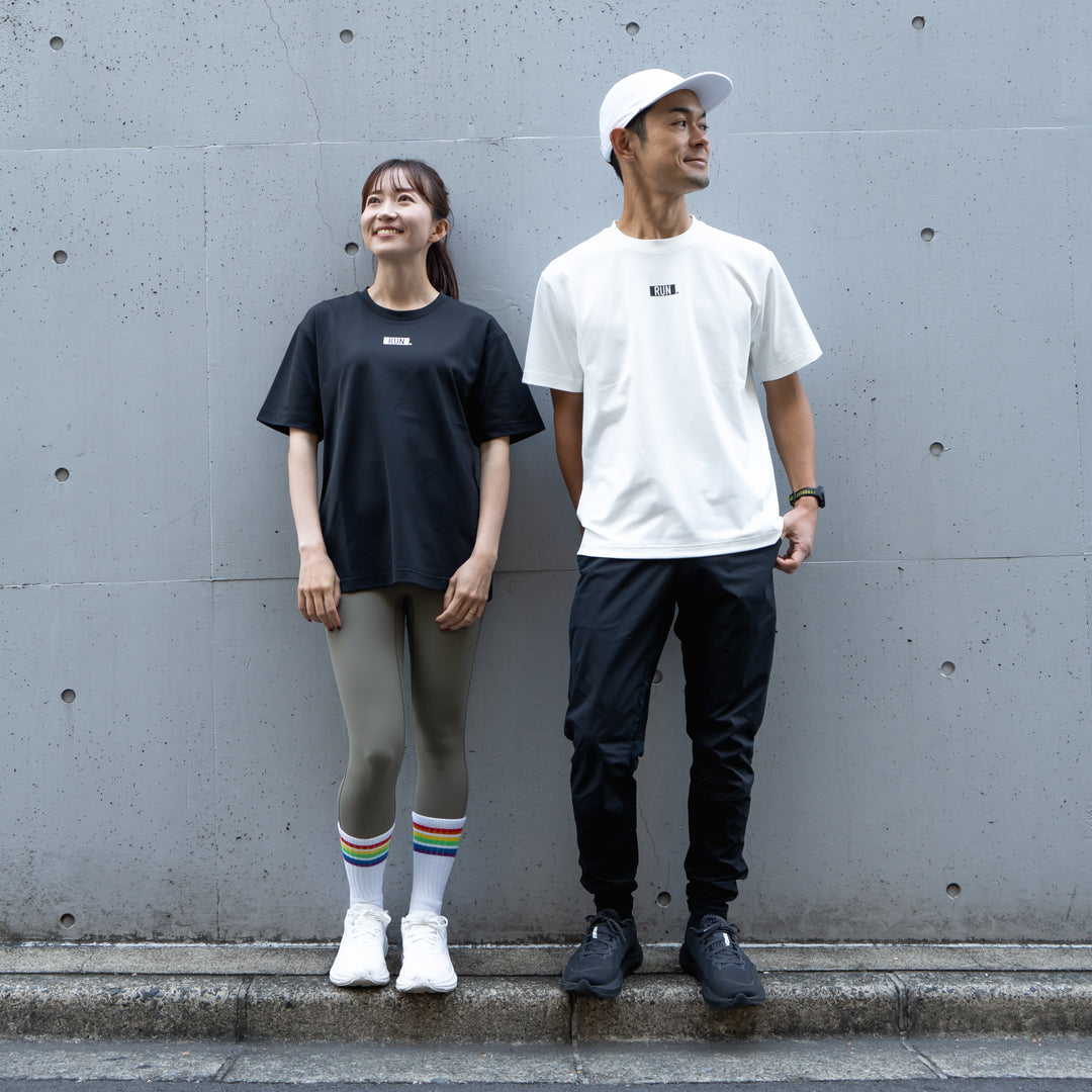 FIELDSENSOR 秒乾 Tee (Relaxed Fit) EAT DRINK SLEEP RUN / “STREET” RUN.