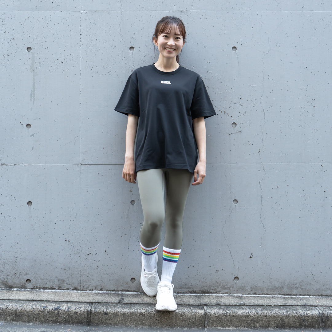 FIELDSENSOR 秒乾 Tee (Relaxed Fit) EAT DRINK SLEEP RUN / “STREET” RUN.