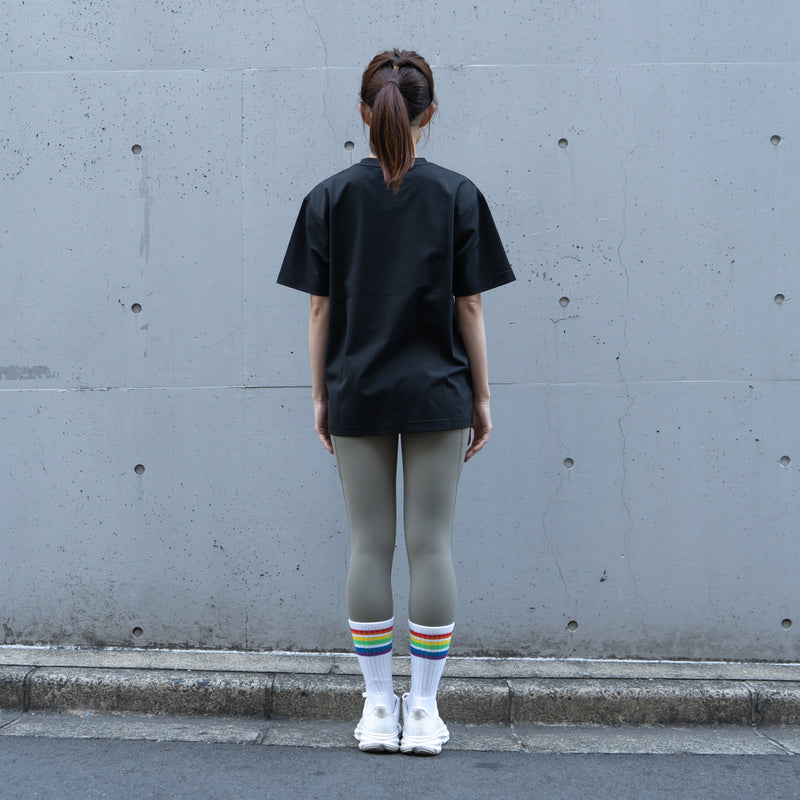 EAT DRINK SLEEP RUN / “STREET” RUN. FIELDSENSOR 秒乾 Tee (Black)