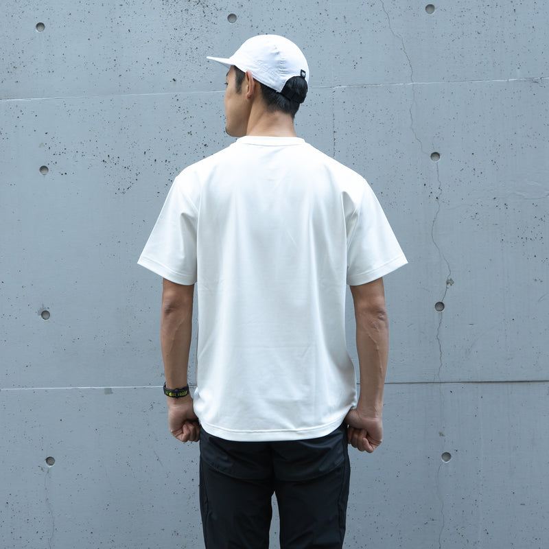 EAT DRINK SLEEP RUN / “STREET” RUN. FIELDSENSOR 秒乾 Tee (White)