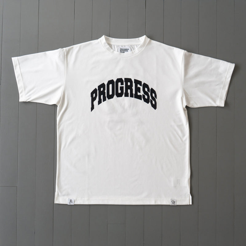 Runtrip × PROGRESS RUNNING CLUB Rt Logo Tee