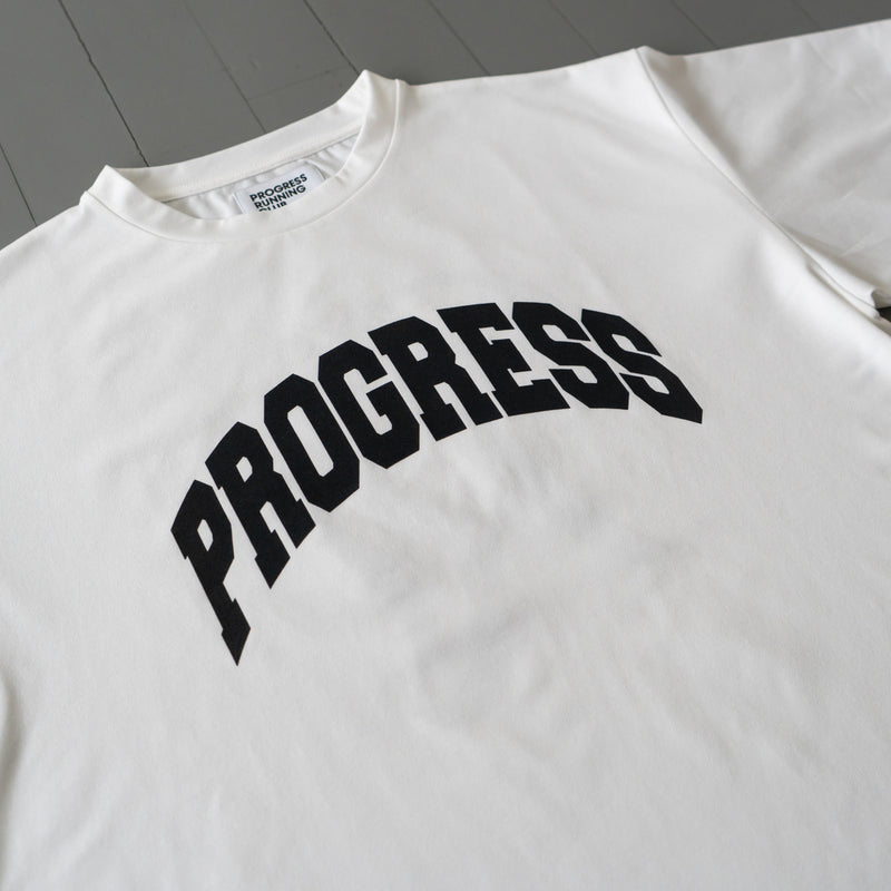 Runtrip × PROGRESS RUNNING CLUB Rt Logo Tee