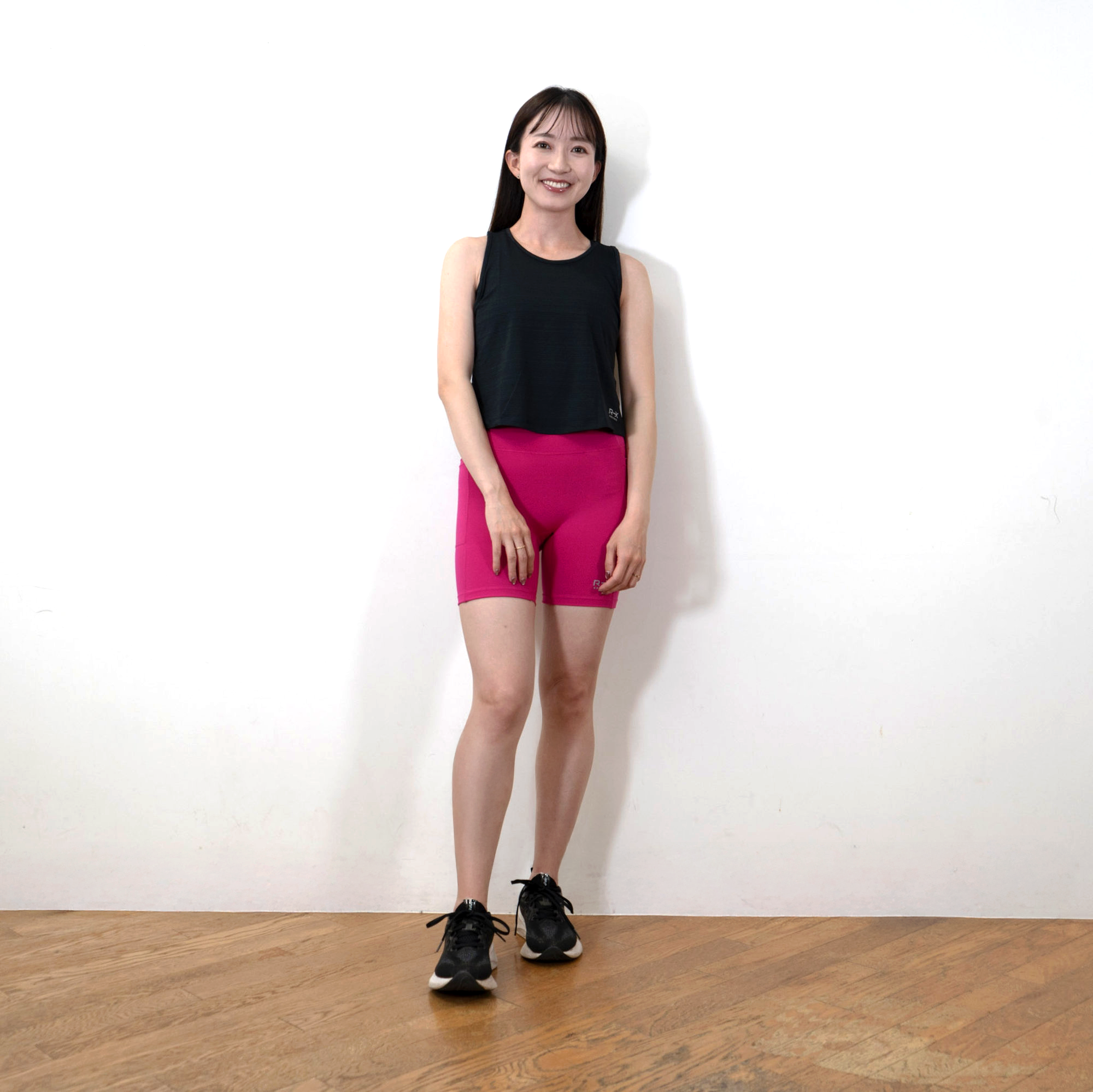 XEXYMIX RX XELLA INTENTION ポケット付き バイカーショーツ 3.5分丈