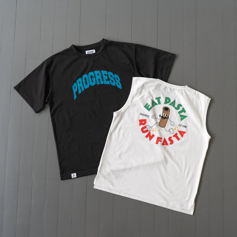 Runtrip × PROGRESS RUNNING CLUB Rt Logo Tee