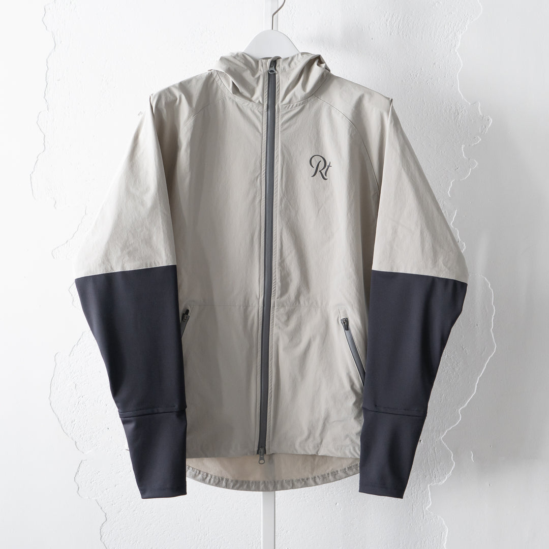 【展示サンプル】THE RUNNING JACKET by Runtrip Full Zip (Gray)