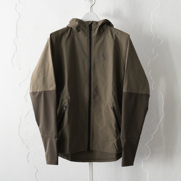 THE RUNNING JACKET by Runtrip Full Zip (Khaki)