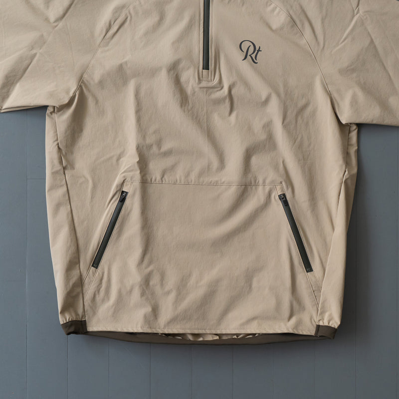 THE RUNNING JACKET by Runtrip Pull Over (Beige)