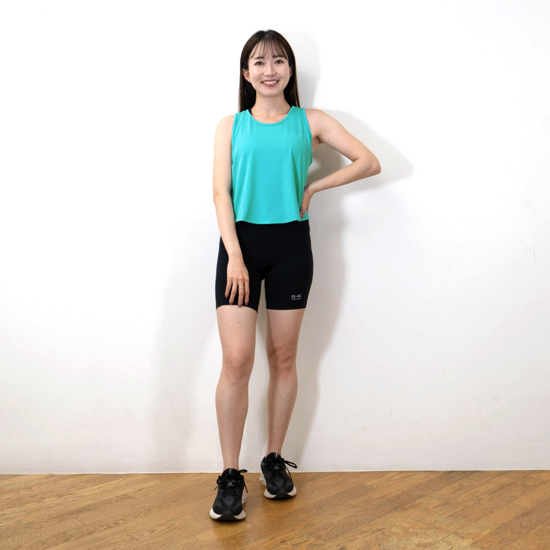 XEXYMIX RX サイドスリット ノースリーブ Tee