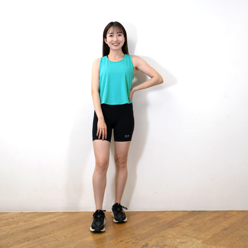 XEXYMIX RX XELLA INTENTION ポケット付き バイカーショーツ 3.5分丈