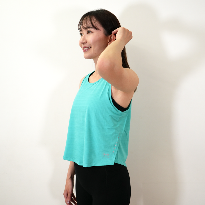 XEXYMIX RX サイドスリット ノースリーブ Tee