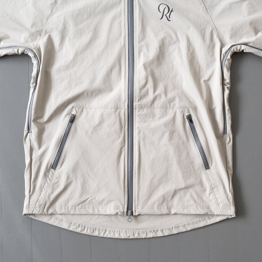 【展示サンプル】THE RUNNING JACKET by Runtrip Full Zip (Gray)