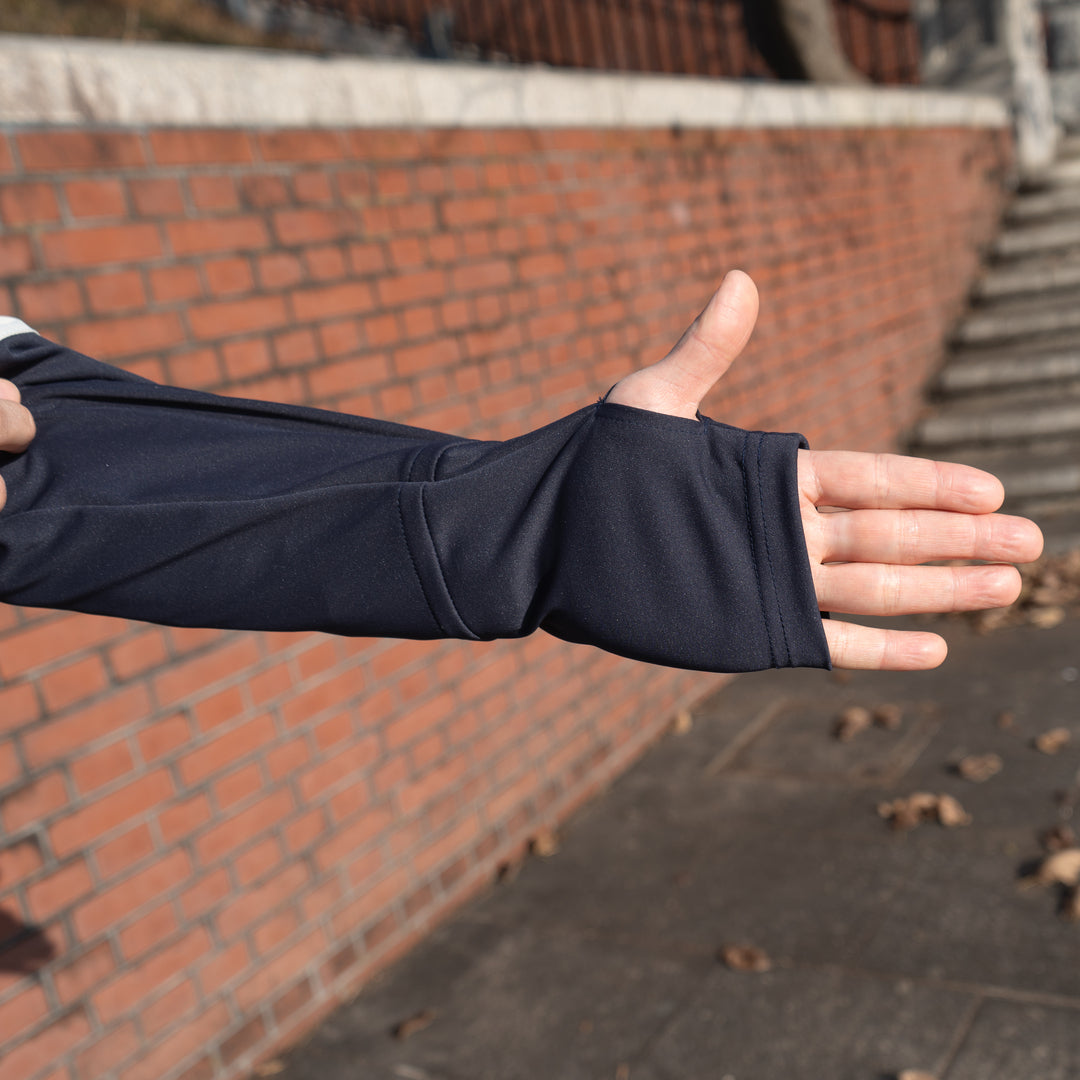 【展示サンプル】THE RUNNING JACKET by Runtrip Full Zip (Gray)