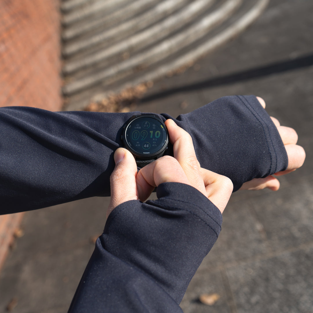 【展示サンプル】THE RUNNING JACKET by Runtrip Full Zip (Gray)