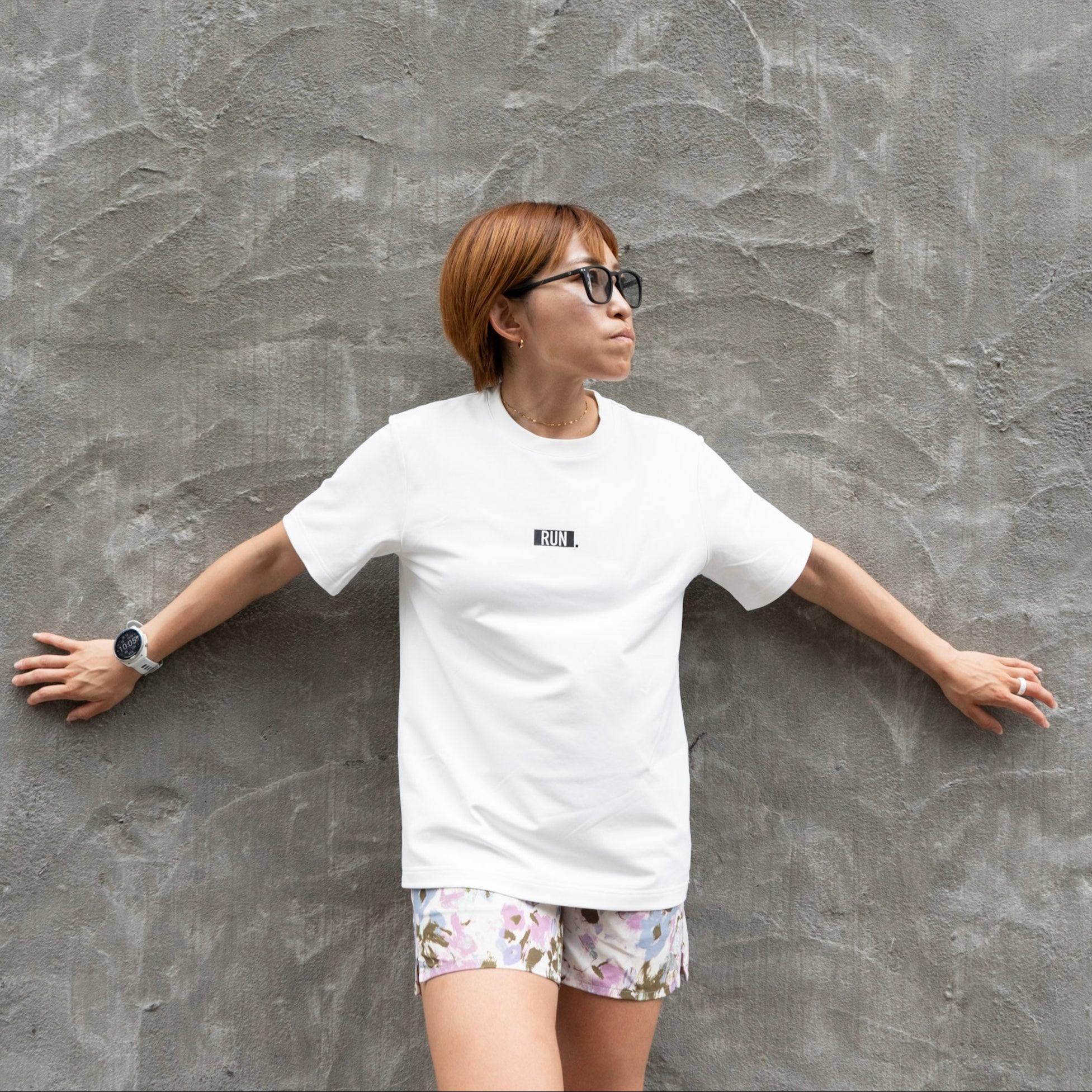 FIELDSENSOR 秒乾 Tee (Regular Fit) EAT DRINK SLEEP RUN / “STREET” RUN.