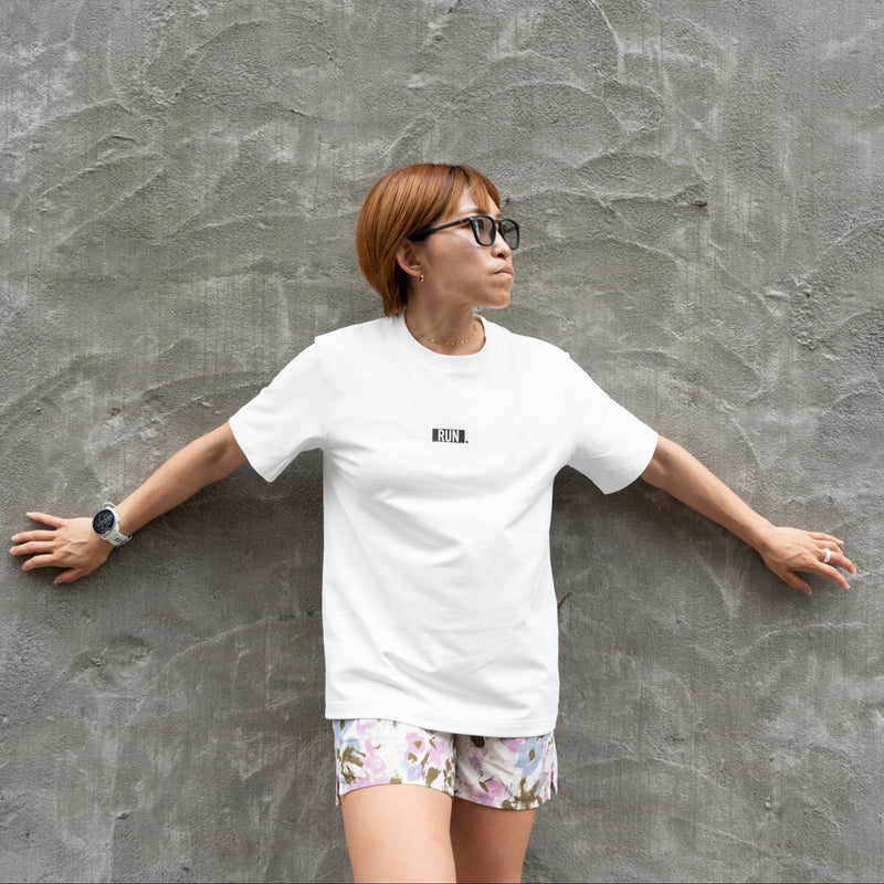 FIELDSENSOR 秒乾 Tee (Regular Fit) EAT DRINK SLEEP RUN / “STREET” RUN.