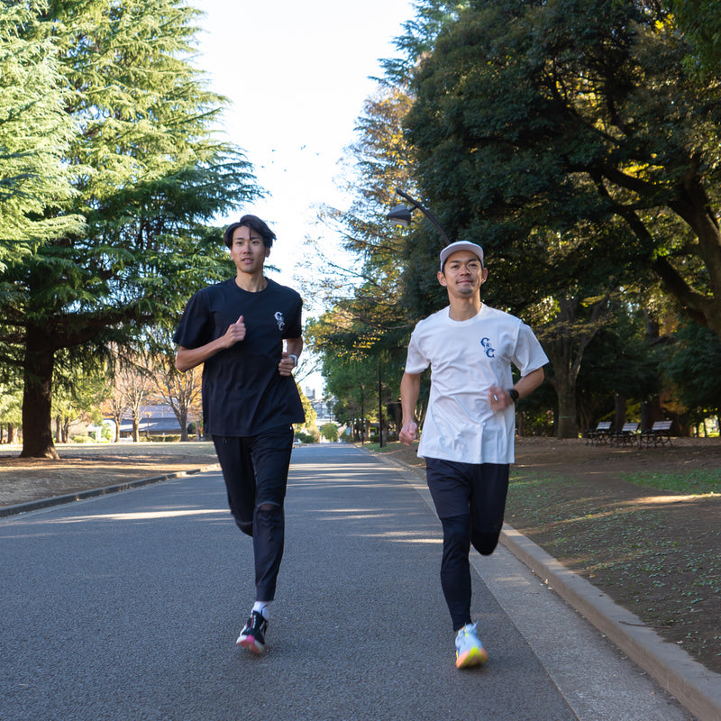 ChaosRunningClub FIELDSENSOR 秒乾 Tee (White)