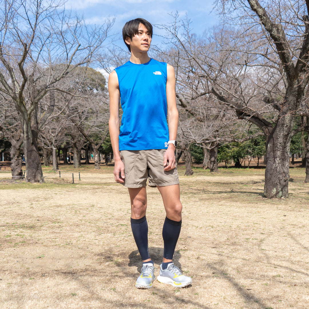 THE NORTH FACE スリーブレスドライドットライトクルー（Men's）