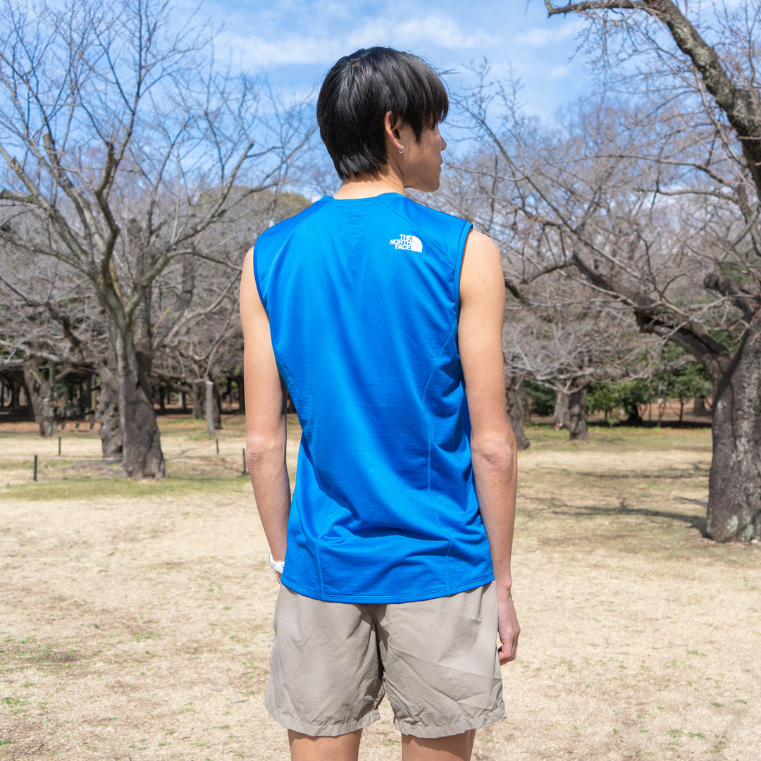 THE NORTH FACE スリーブレスドライドットライトクルー（Men's）