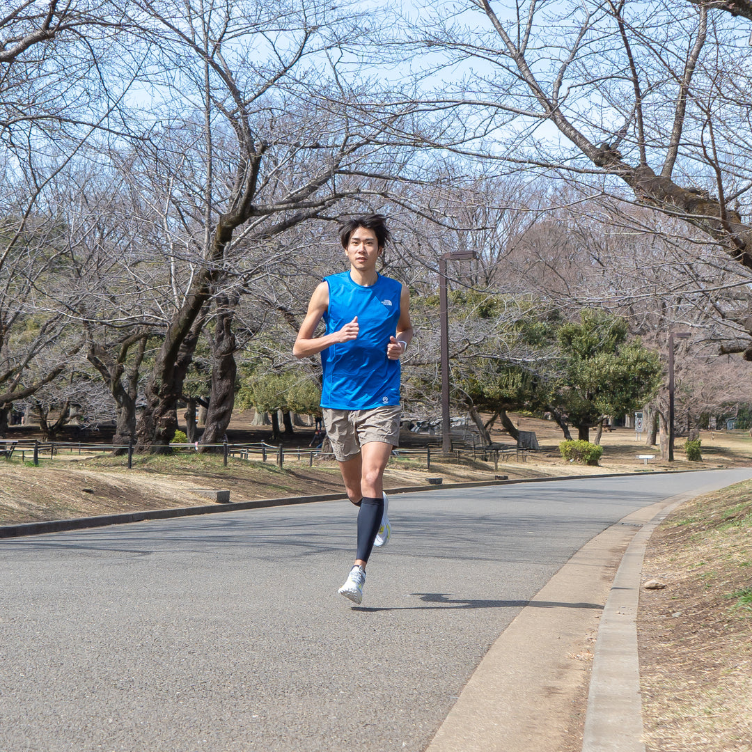 THE NORTH FACE スリーブレスドライドットライトクルー（Men's）