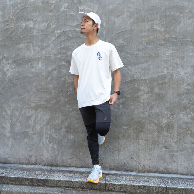 ChaosRunningClub FIELDSENSOR 秒乾 Tee (White)