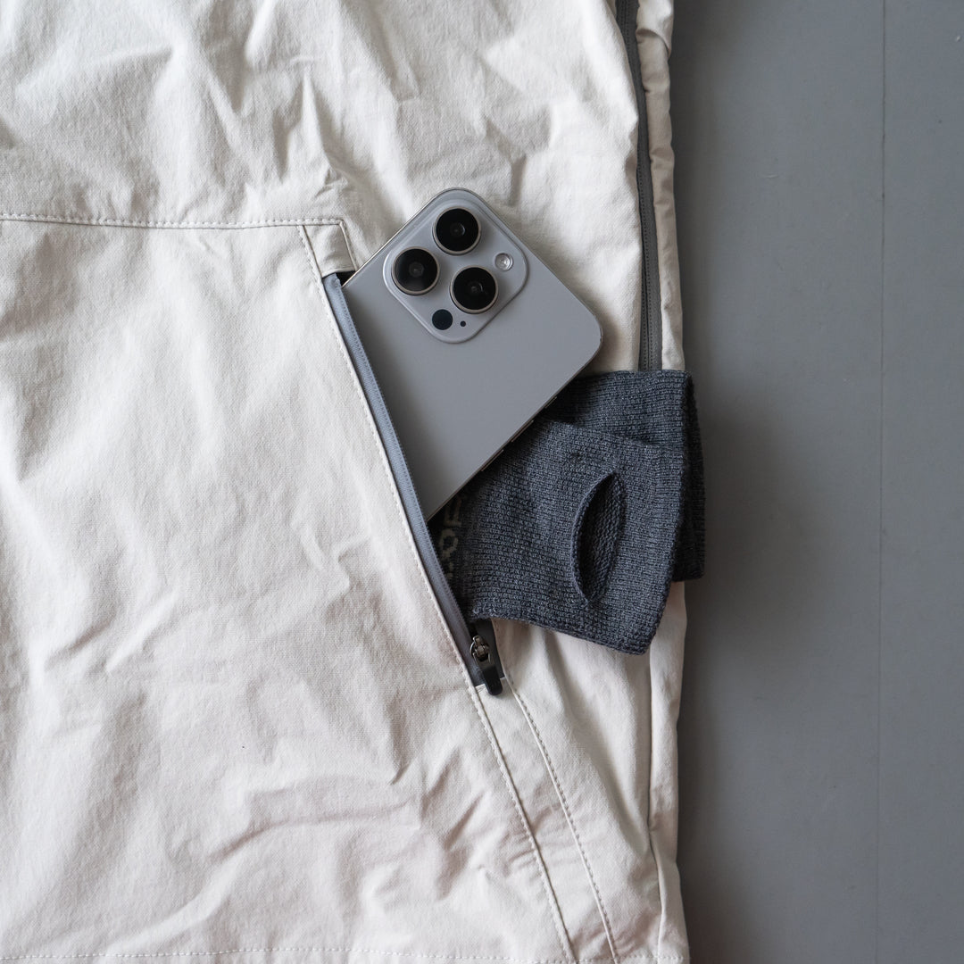 【展示サンプル】THE RUNNING JACKET by Runtrip Full Zip (Gray)