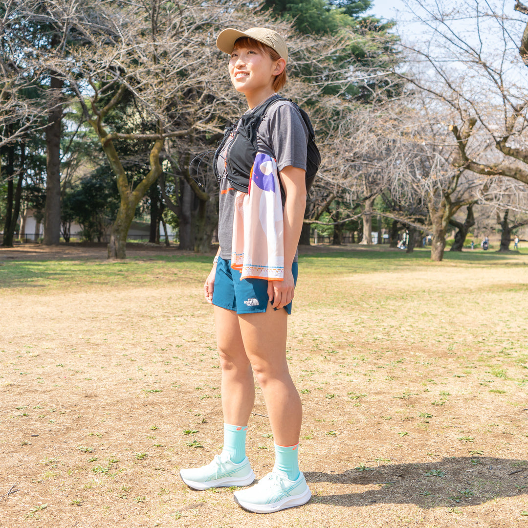 ULTRA RUNNER MYACO × CHAORAS スポーツてぬぐい