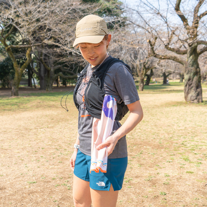 ULTRA RUNNER MYACO × CHAORAS スポーツてぬぐい