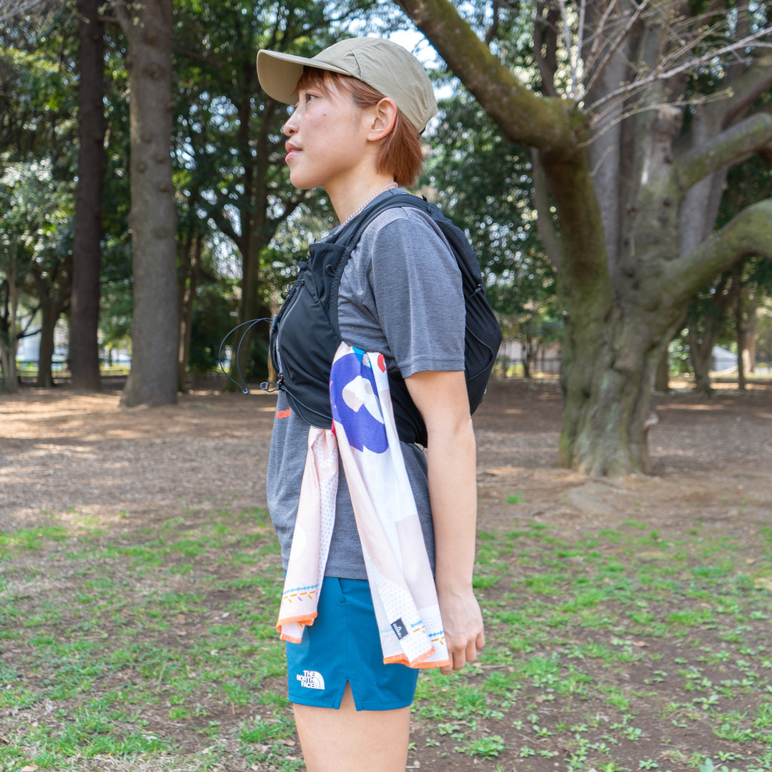 ULTRA RUNNER MYACO × CHAORAS スポーツてぬぐい