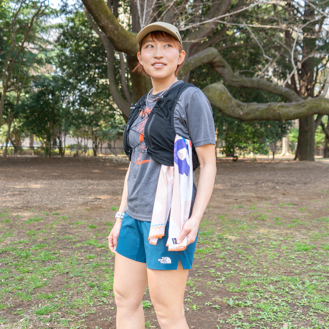 ULTRA RUNNER MYACO × CHAORAS スポーツてぬぐい