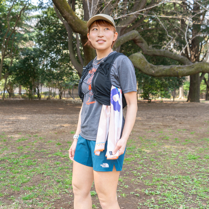ULTRA RUNNER MYACO × CHAORAS スポーツてぬぐい