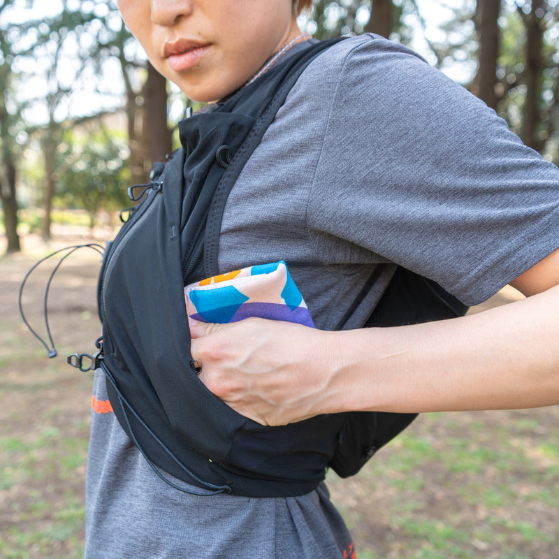 ULTRA RUNNER MYACO × CHAORAS スポーツてぬぐい