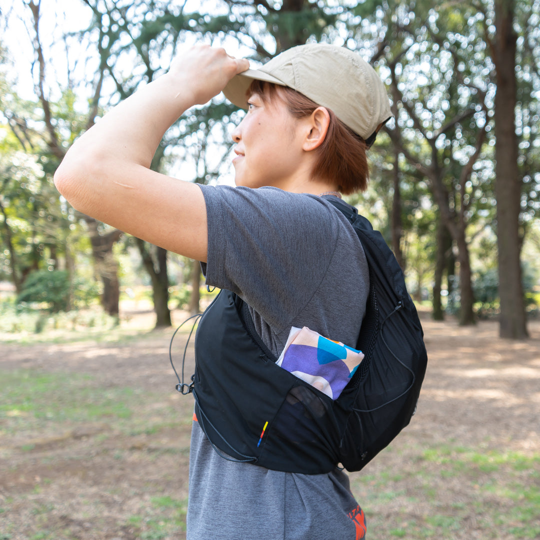 ULTRA RUNNER MYACO × CHAORAS スポーツてぬぐい