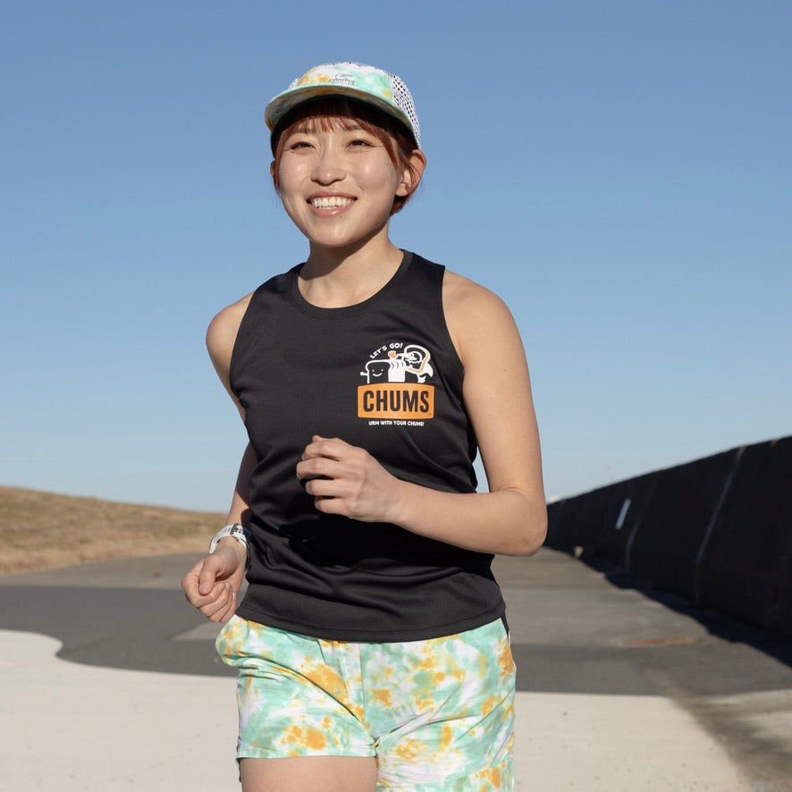CHUMS x みゃこ Running Sleeveless Shirt