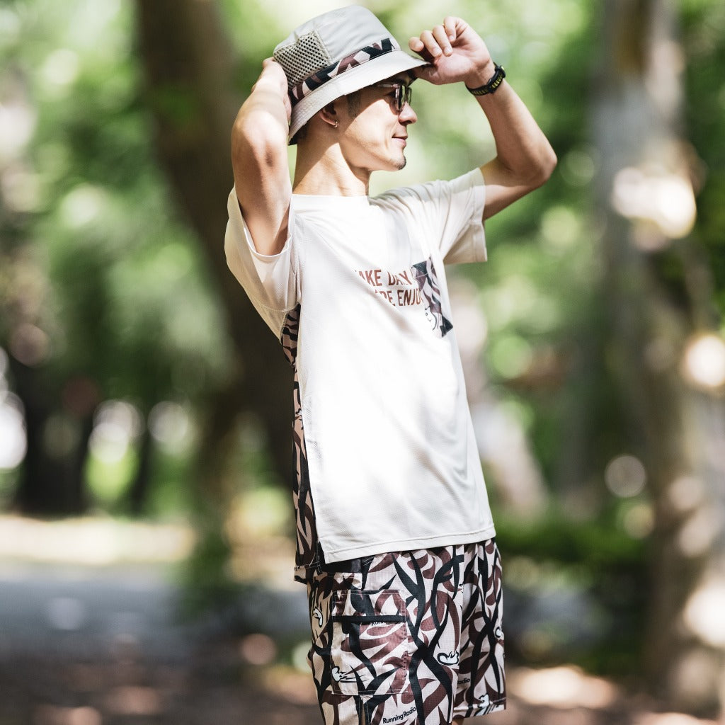 MMA × Takumi Okada Camo 7-pockets Shorts