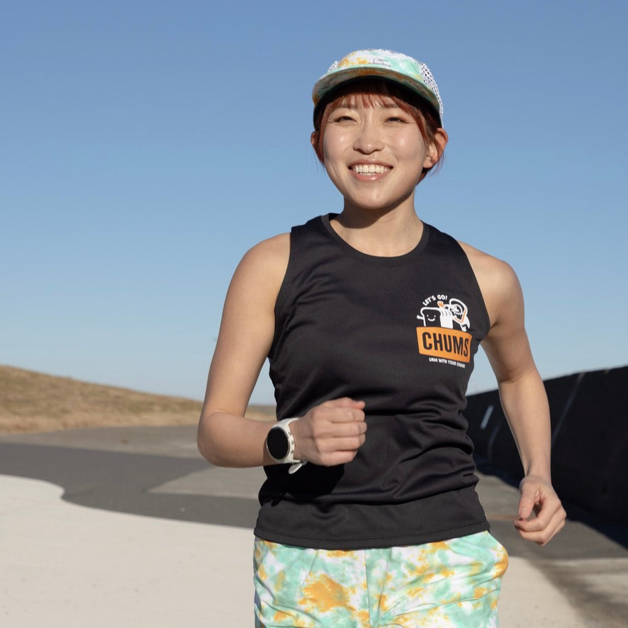 CHUMS x みゃこ Running Sleeveless Shirt