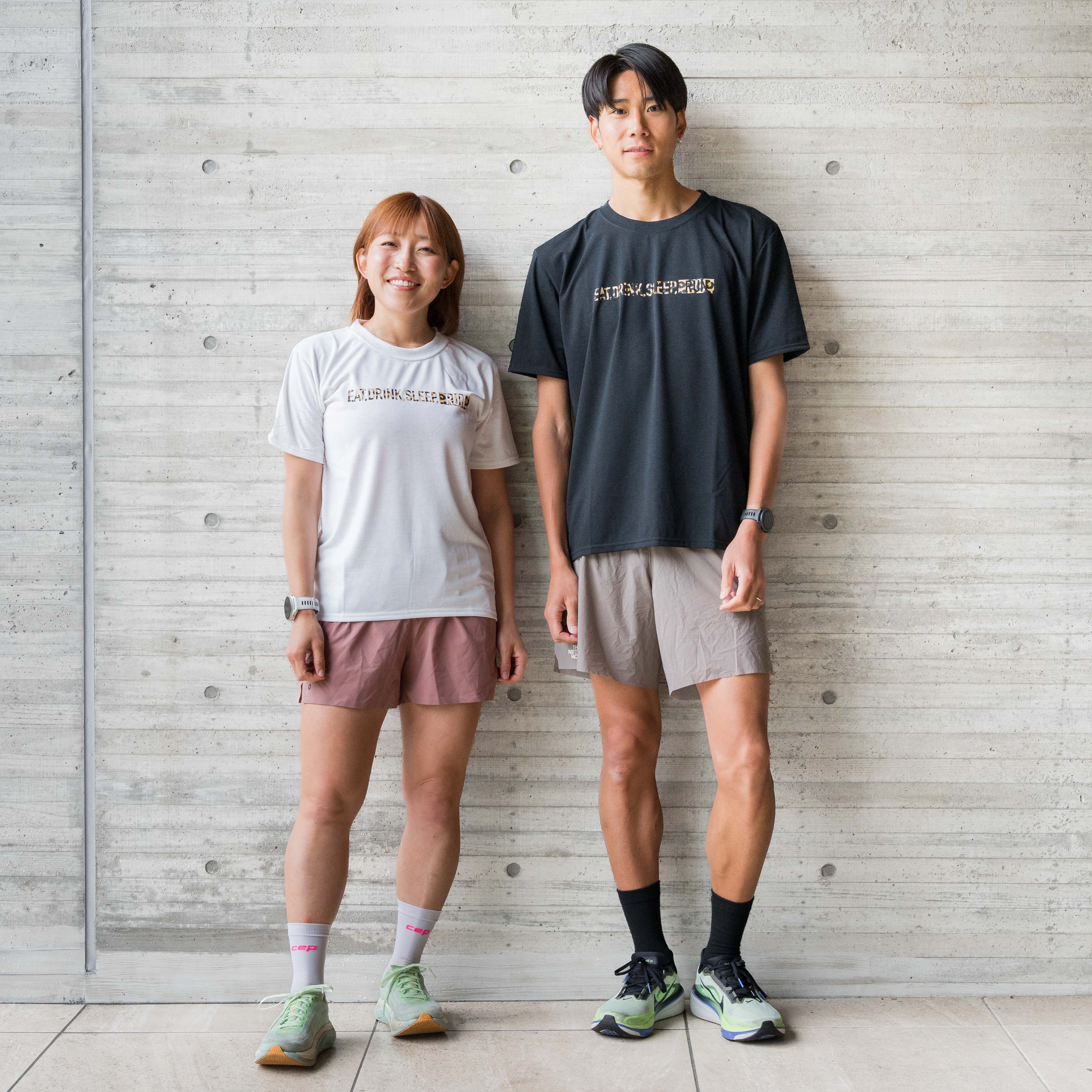 EAT DRINK SLEEP RUN / STREET Tee (LEOPARD)