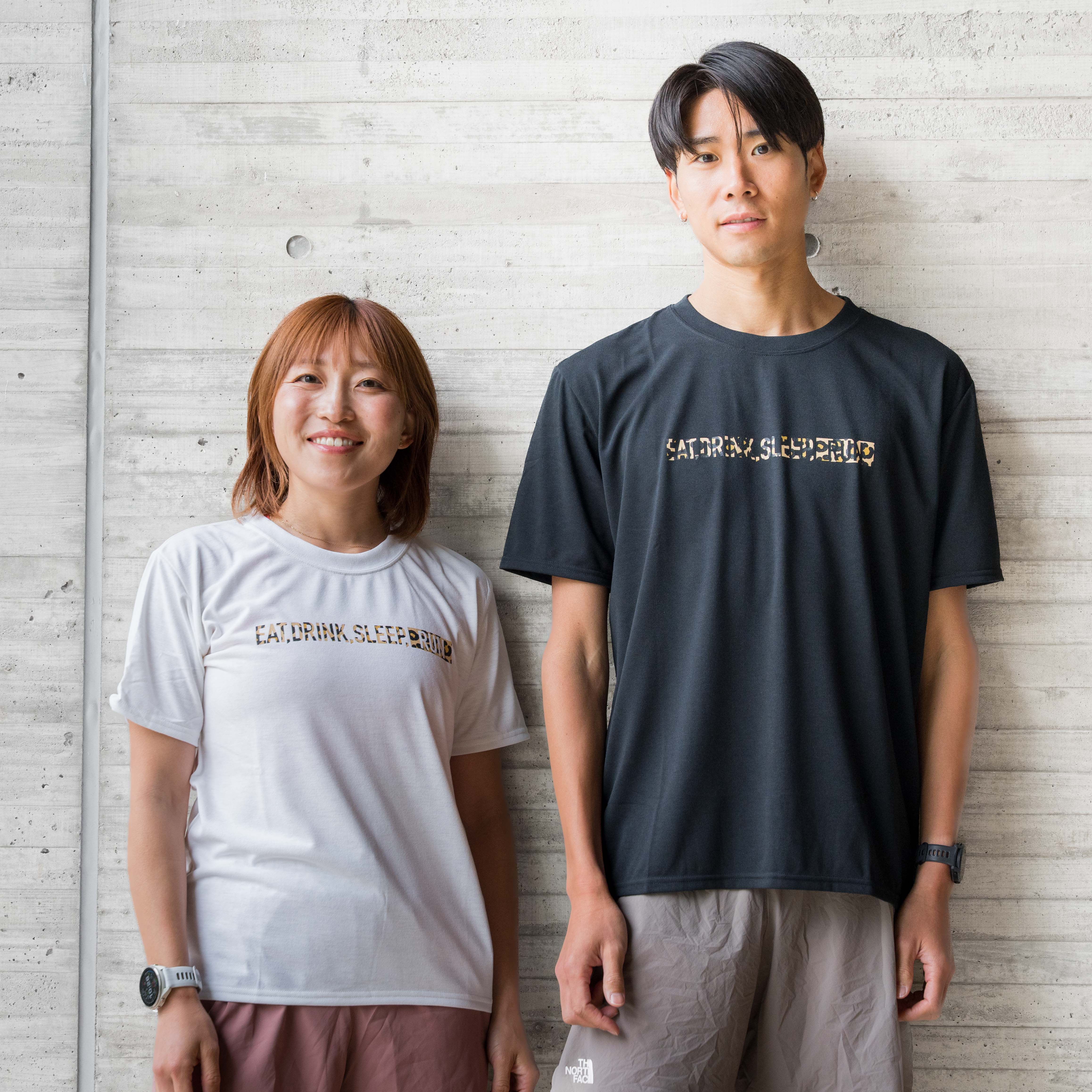 EAT DRINK SLEEP RUN / STREET Tee (LEOPARD)