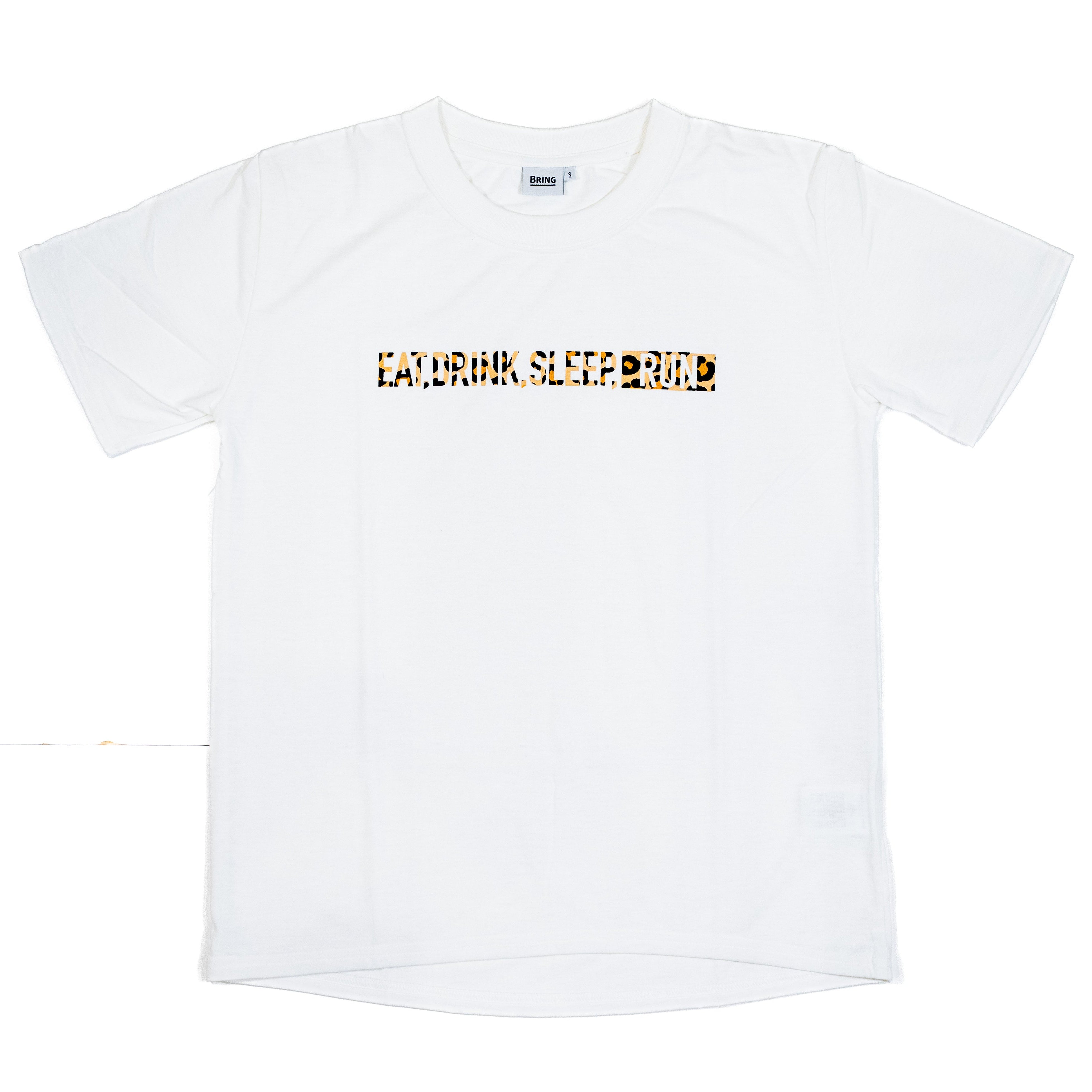 EAT DRINK SLEEP RUN / STREET Tee (LEOPARD)