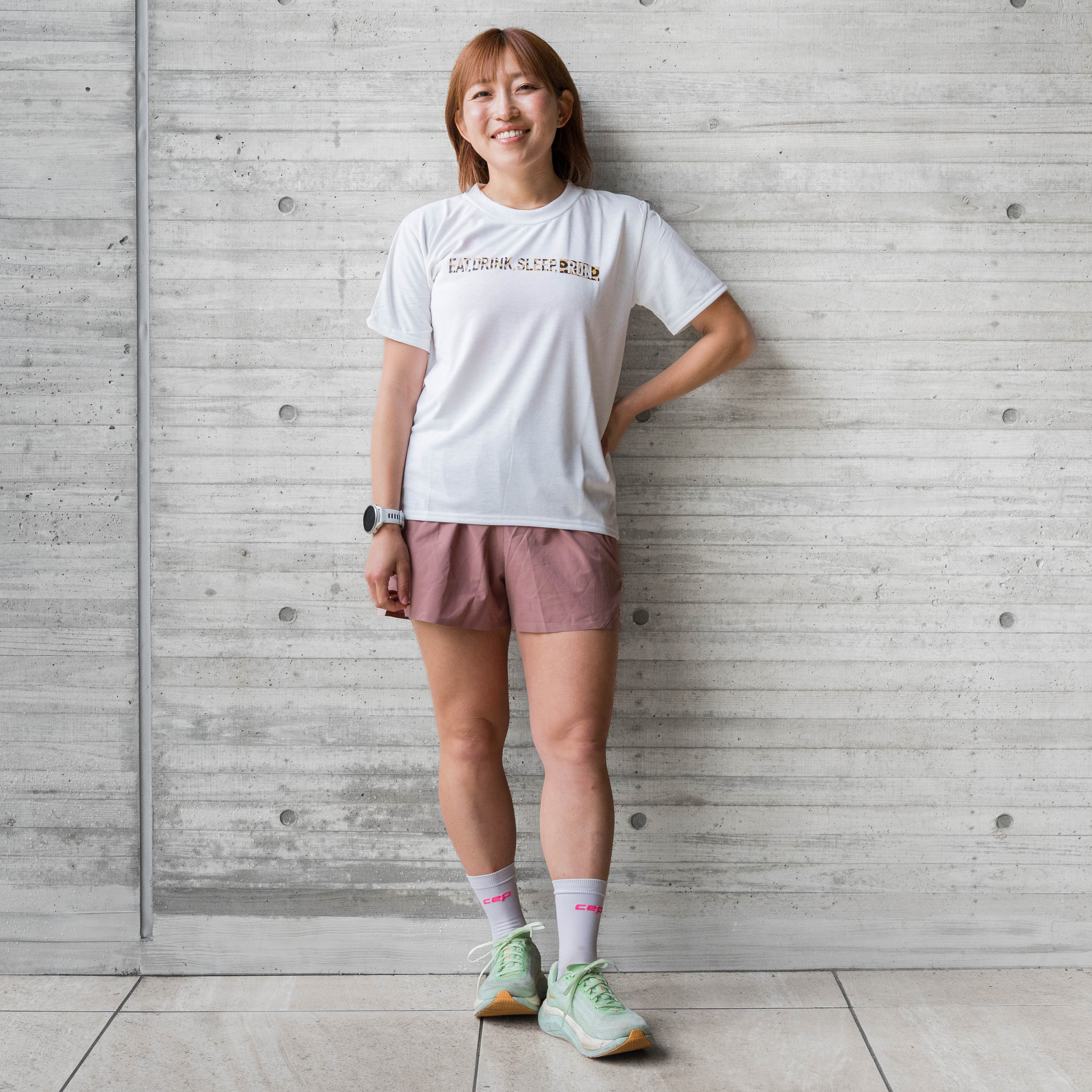 EAT DRINK SLEEP RUN / STREET Tee (LEOPARD)