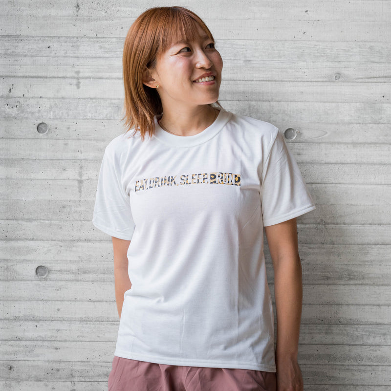 EAT DRINK SLEEP RUN / STREET Tee (LEOPARD)