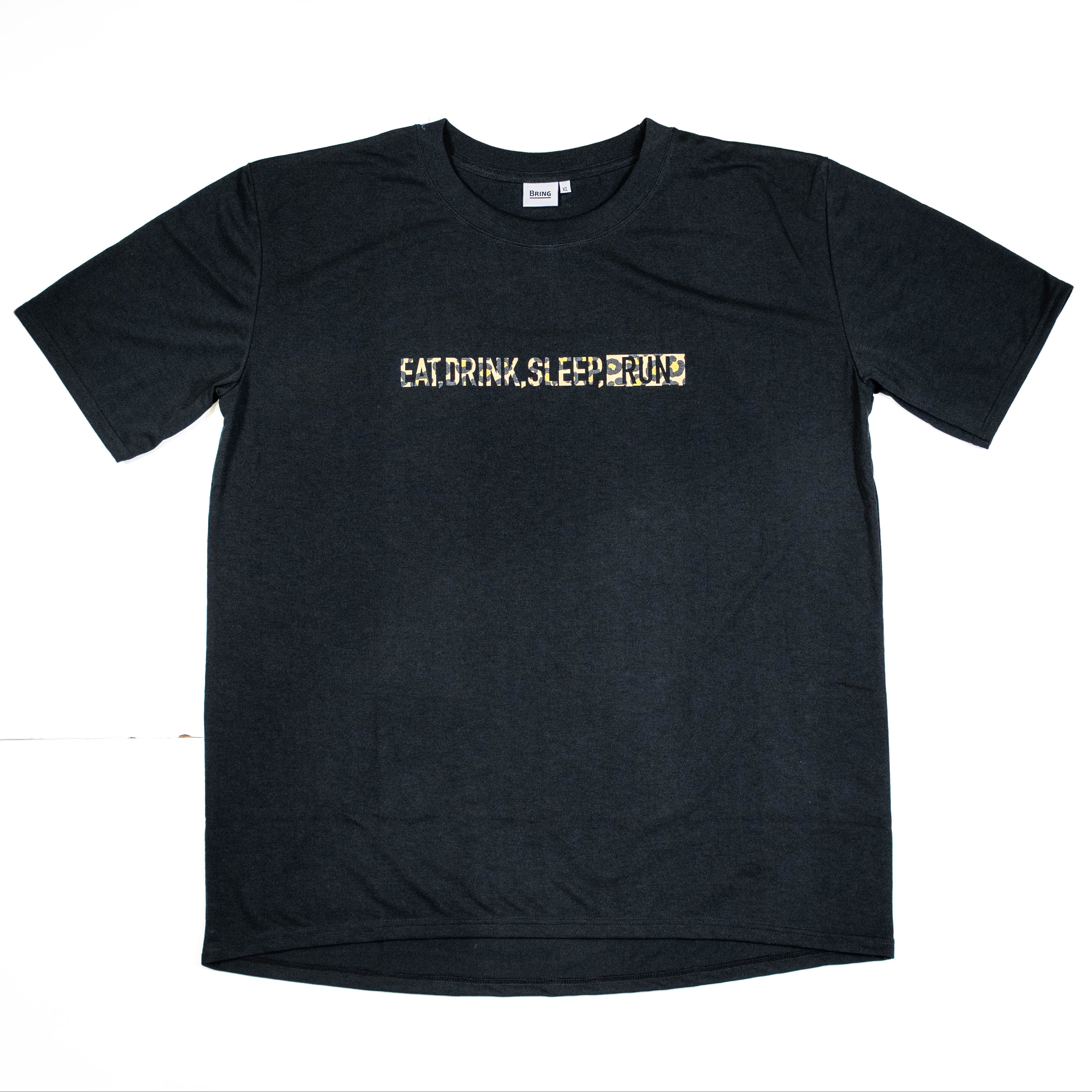 EAT DRINK SLEEP RUN / STREET Tee (LEOPARD)