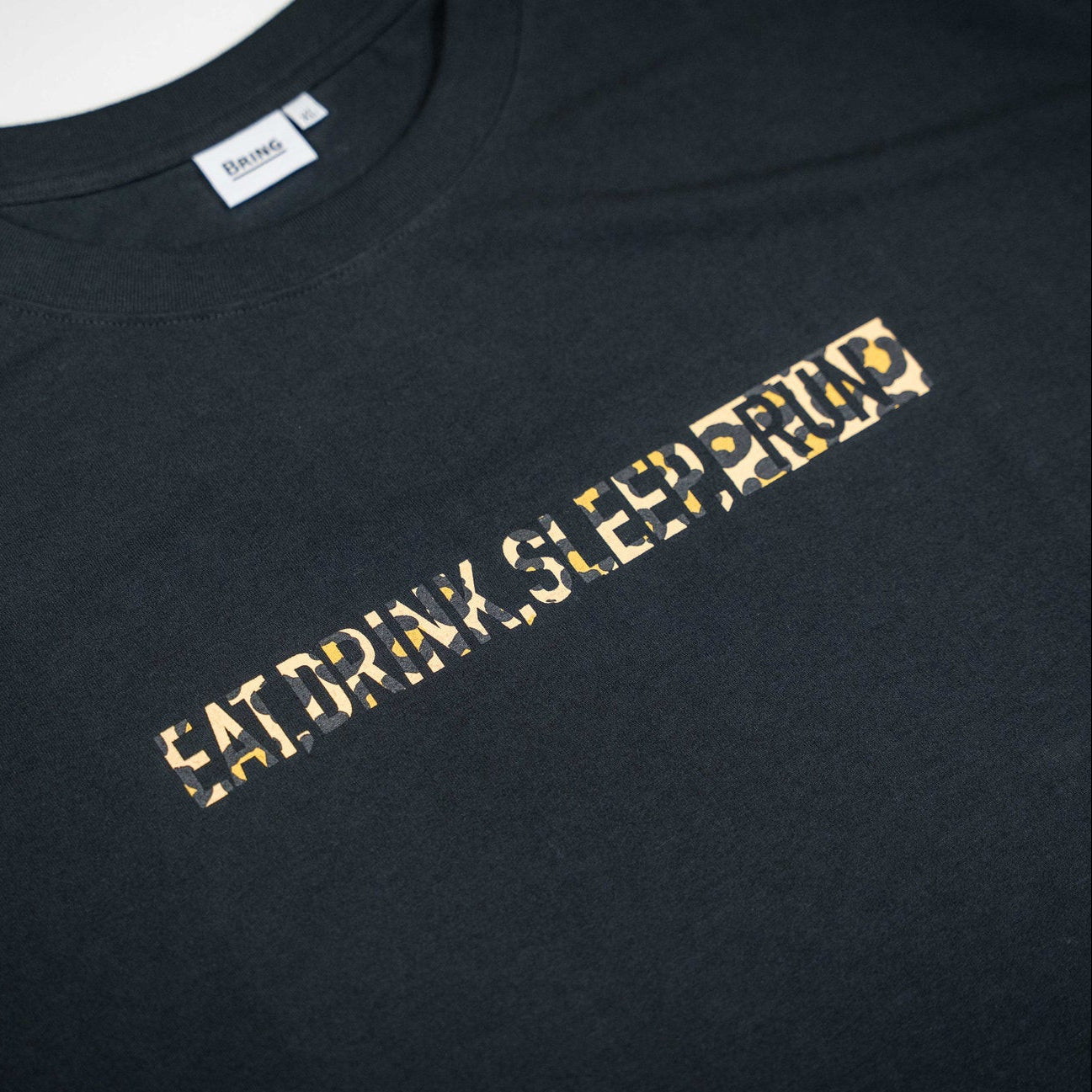EAT DRINK SLEEP RUN / STREET Tee (LEOPARD)