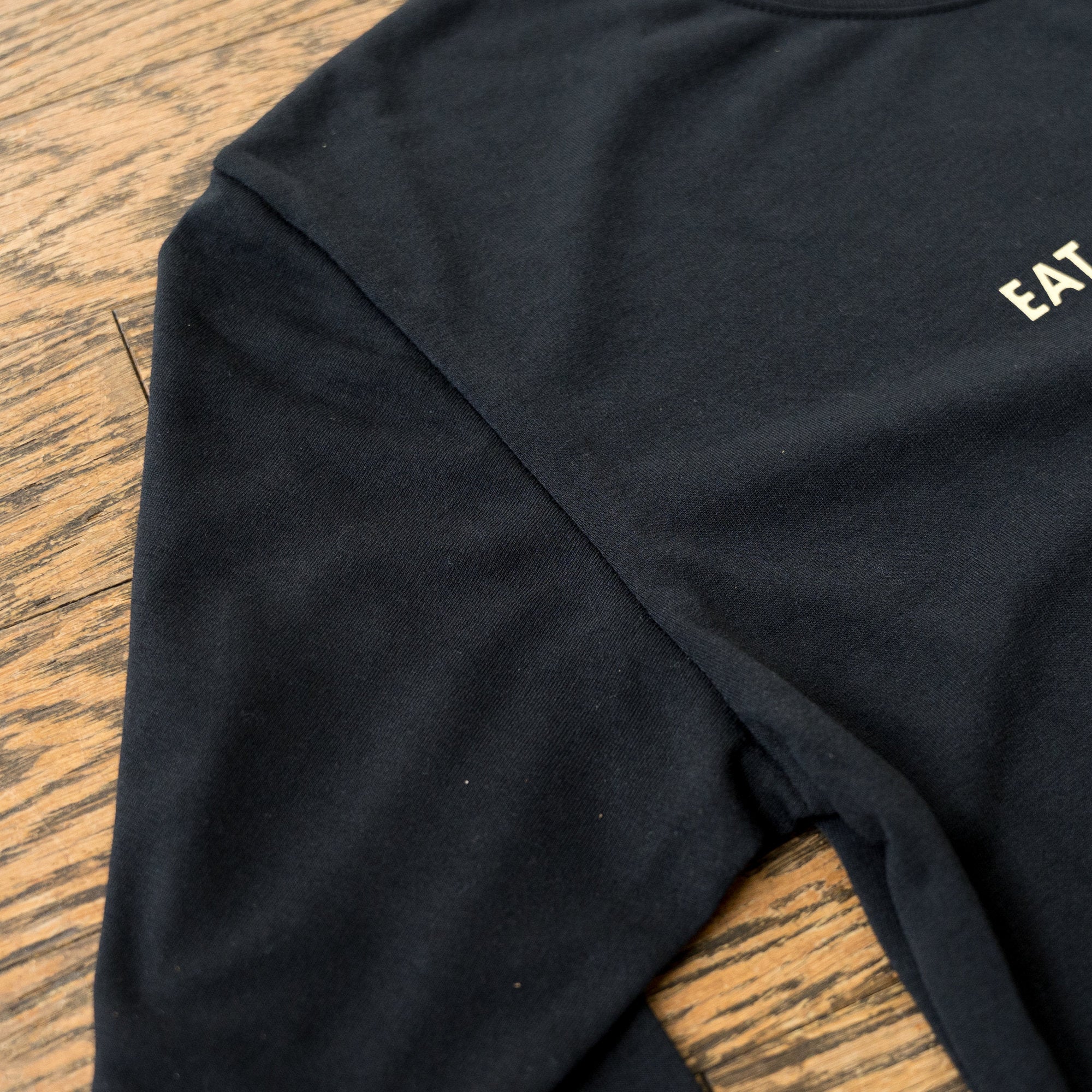 EAT DRINK SLEEP RUN “Eternal Runner Clock” Long-sleeve Tee