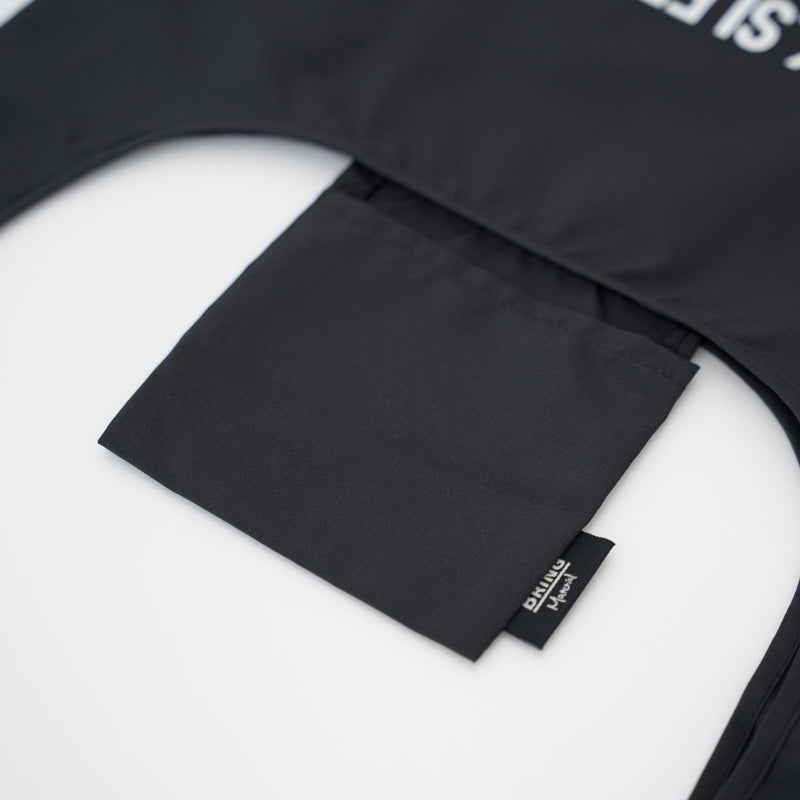 EAT DRINK SLEEP RUN / STREET Shopping Bag (Black)