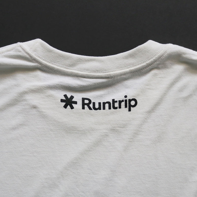 EAT DRINK SLEEP RUN / STREET Tee 2023 Mono (White)