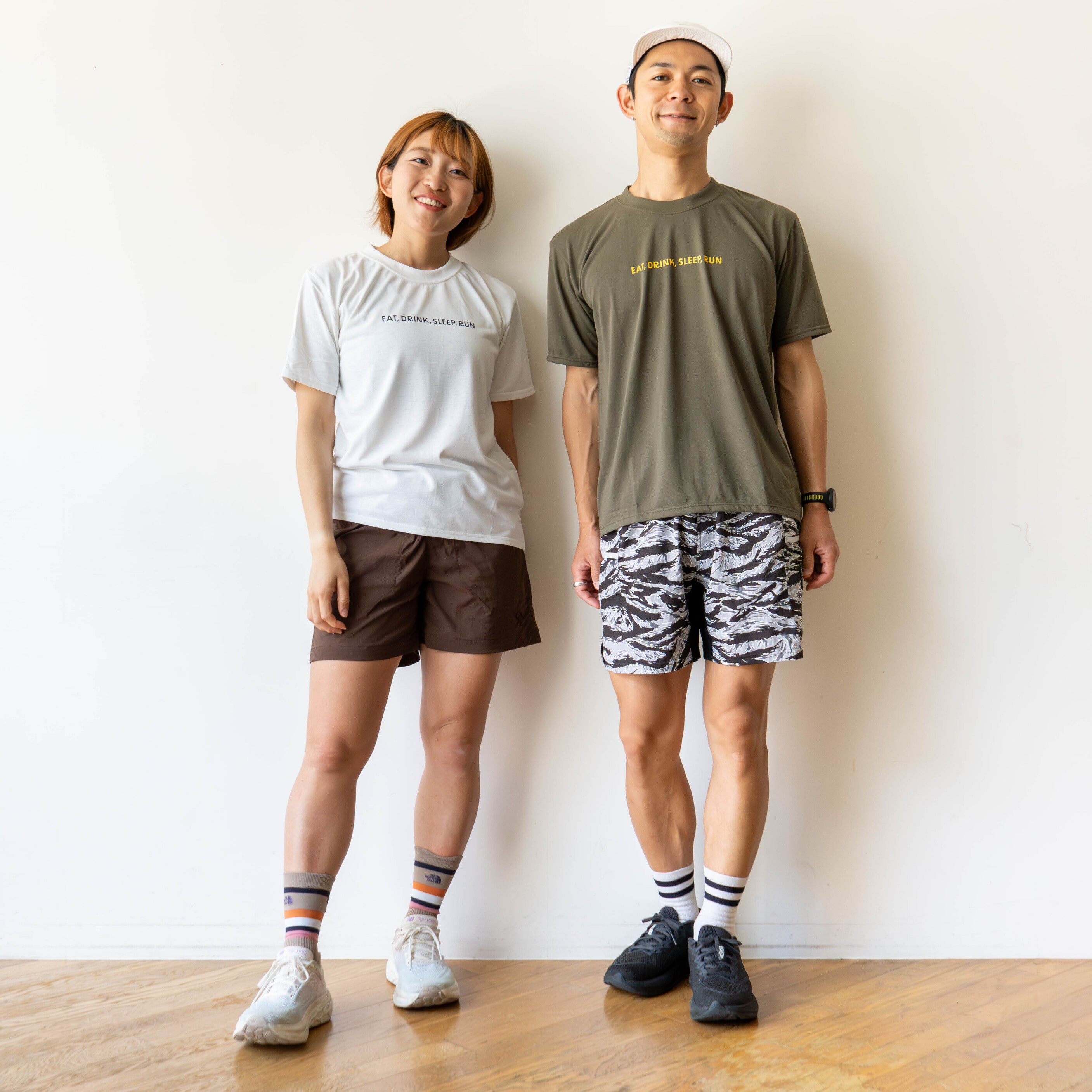 EAT DRINK SLEEP RUN “Eternal Runner Clock” Tee