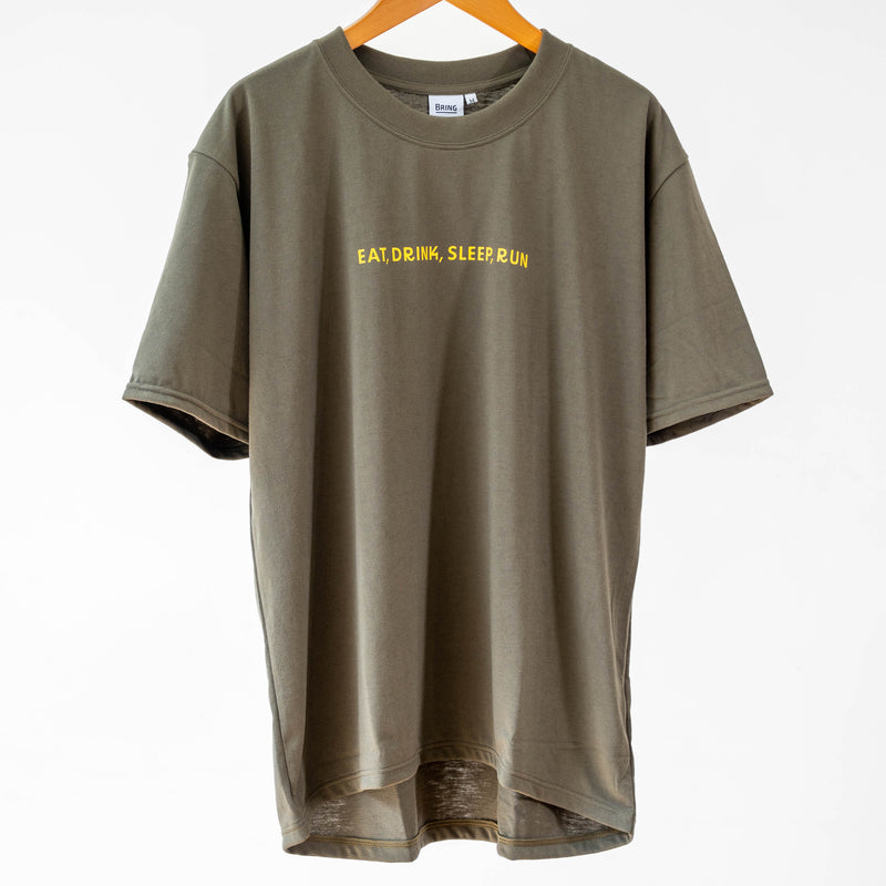 EAT DRINK SLEEP RUN “Eternal Runner Clock” Tee